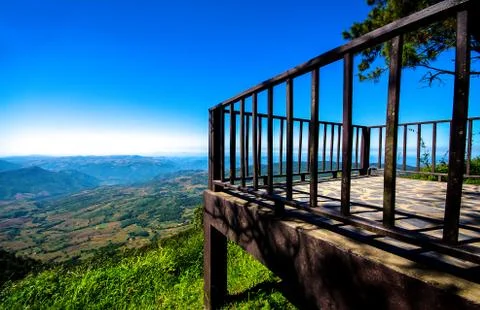View of mountain Stock Photos