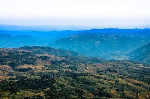 View of mountain Stock Photos