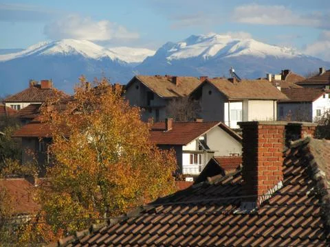 View of the mountain Stock Photos
