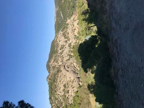 View to a mountain Stock Photos