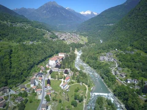 View on the mountain Stock Photos