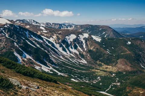 A view of a mountain Stock Photos
