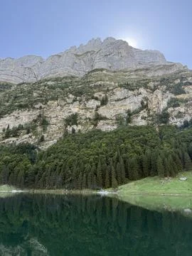 View on the mountain Stock Photos
