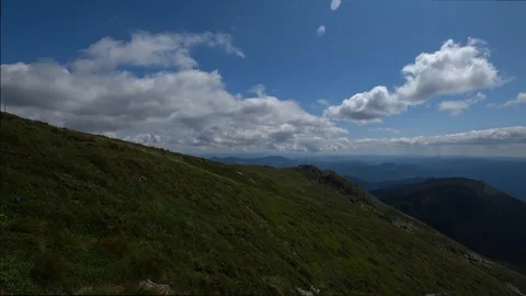 View of mountain range Stock Footage 114244183
