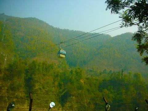 A view of the mountain range Stock Photos