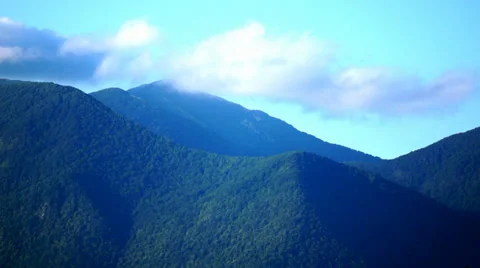 View on mountain top Stock Footage 33922326