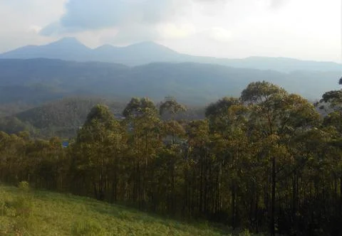 View from the mountain top Stock Photos