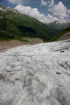 View of the mountain valley 스톡 사진