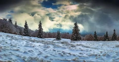 View of the mountainous Stock Photos
