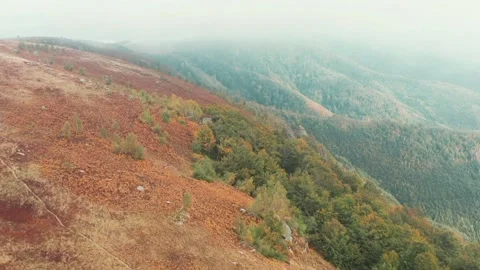 The view of the mountains Stock Footage 233756269