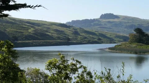 The view of the mountains Stock Footage 234578404