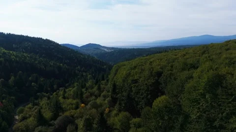 View of the mountains Stock Footage 302885183