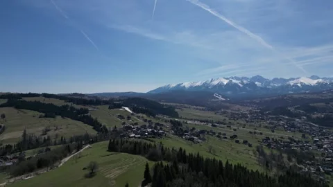 View mountains Stock Footage 306849736