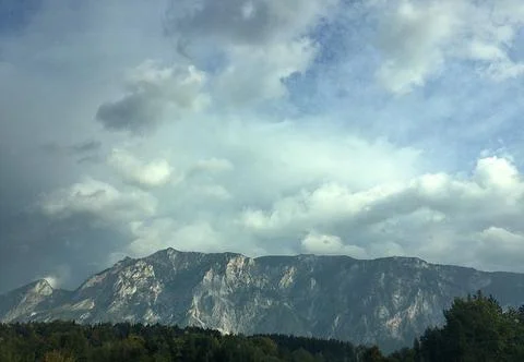 View of mountains Stock Photos