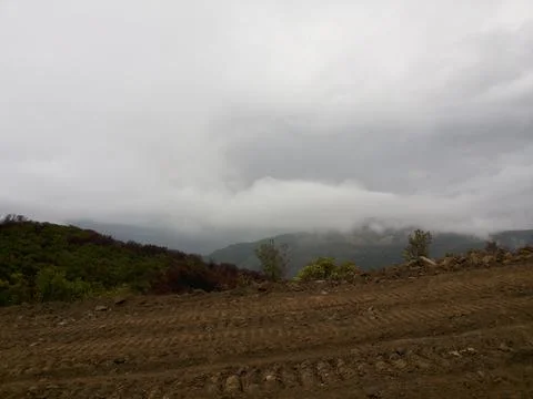 View of mountains Stock Photos