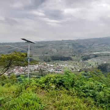 View on the mountains Fotos Stock