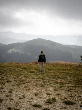 View of the mountains Stock Photos