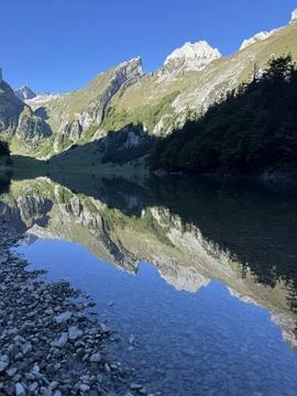 View on the mountains Stock Photos