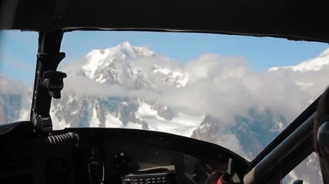 View of mountains from the plane 스톡 동영상 48632930