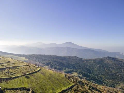 View of the mountains in Turkey Stock Photos