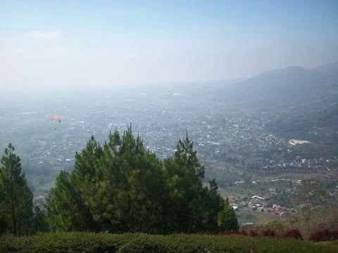 A view in a mountaint Fotos Stock