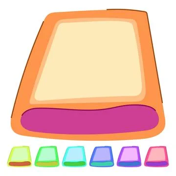 View mouse pad vector cartoon graphic 스톡 일러스트