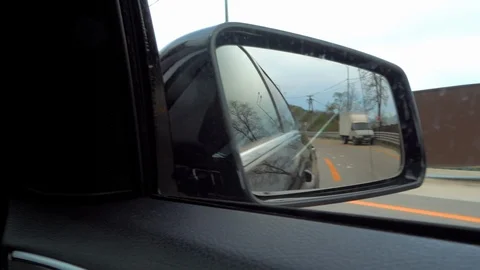 View of the movement of cars from the window Stock Footage 107626007