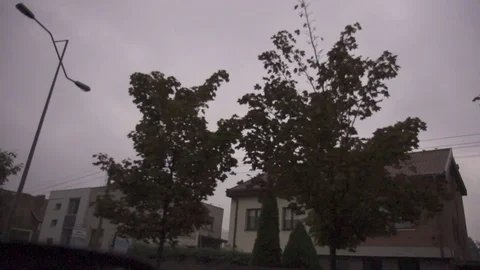 View from the moving car Video stock 71770955