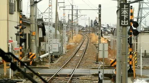 View from moving train Window. Stock Footage 21880524