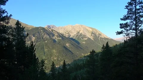 View from Mt. Elbert 1 Stock Footage 94049234