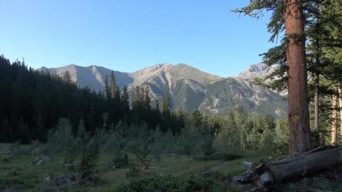 View from Mt. Elbert r 스톡 동영상 94049326