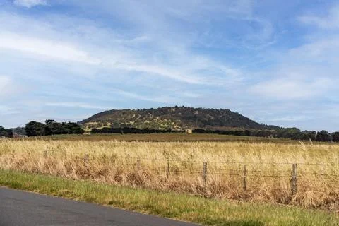 View of Mt Schank Foto stock