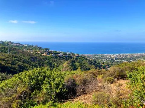 View From Mt Soledad Stock Photos