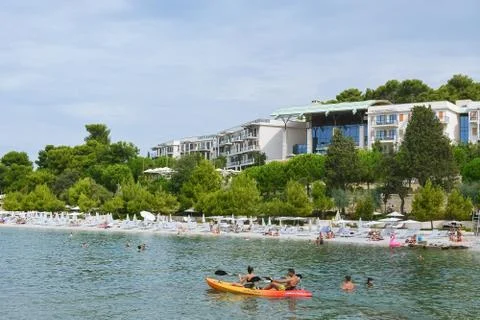 View of Mulini beach. Stock Photos