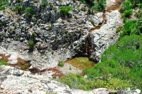 View of Murumannu canyon Foto stock