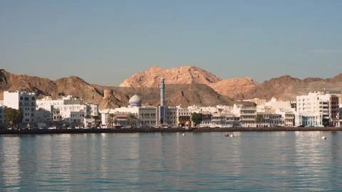 View of Mutrah Corniche Stock Footage 335871820