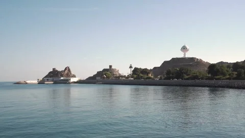 View of Mutrah Promenade 스톡 동영상 335871995
