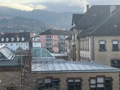 The View From My Window in Germany Foto stock
