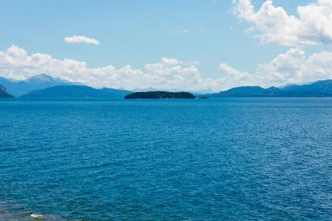 View of Nahuel Huapi Lake. Stock Photos