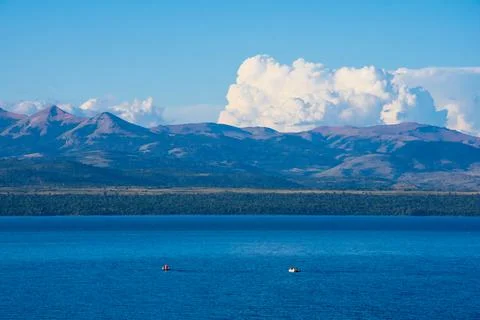 View of Nahuel Huapi Lake Stock Photos