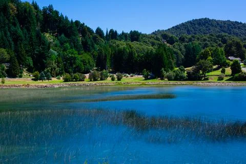 View of Nahuel Huapi Lake Stock Photos
