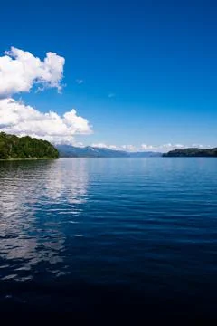 View of Nahuel Huapi Lake Stock Photos