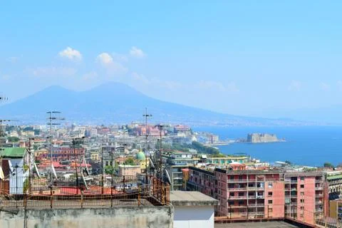 View of naples Stock Photos