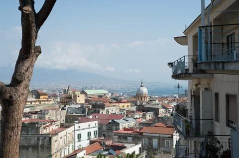 View of Naples Foto stock