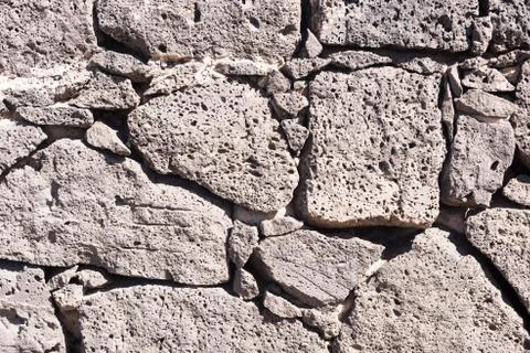 View on a natural stone surface Stock Photos