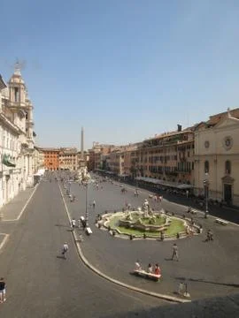 View Navona square 写真素材