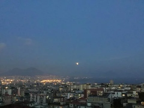 View on Neaples. 库存照片