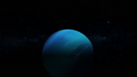View Neptune planet 3d on space Stock Footage 221910780