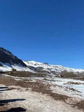 View of Nevada Mountain Stock Photos