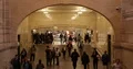 View of New York City Grand Central Station Hall Crowd of People Commuting Nyc 4k or 4k+ Resolution